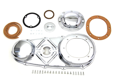 Outer Primary Cover Kit Chrome - V-Twin Mfg.
