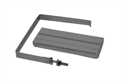 Battery Top Cover and Strap Kit - V-Twin Mfg.