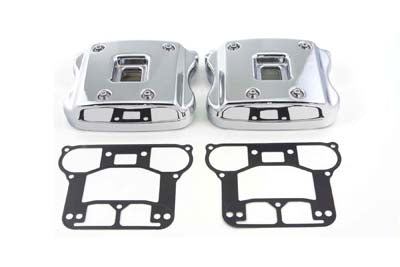 Rocker Box Cover Set Chrome - V-Twin Mfg.
