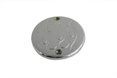 Chrome Flame Ignition System Cover - V-Twin Mfg.