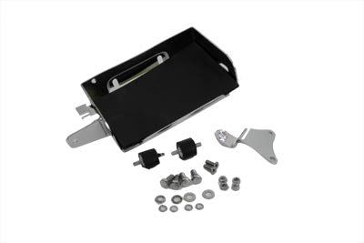 Chrome Battery Carrier Kit - V-Twin Mfg.