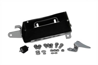 Chrome Battery Carrier Kit - V-Twin Mfg.