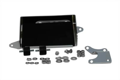 Chrome Battery Carrier Kit - V-Twin Mfg.