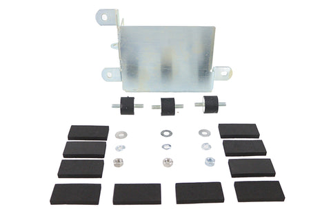 Battery Carrier Kit Zinc - V-Twin Mfg.