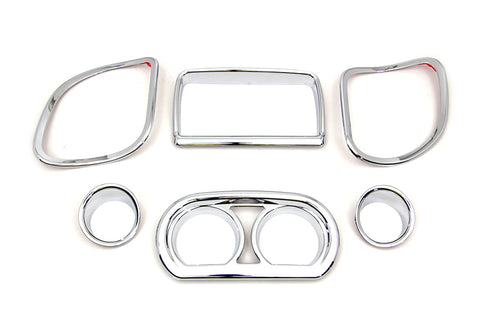Inner Fairing Trim Kit Chrome - V-Twin Mfg.