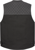 ICON Chamonix Denim Vest - Black - Small 2830-0552