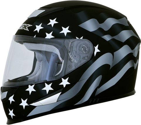 AFX FX-99 Helmet - Flag - Stealth - Large 0101-11358
