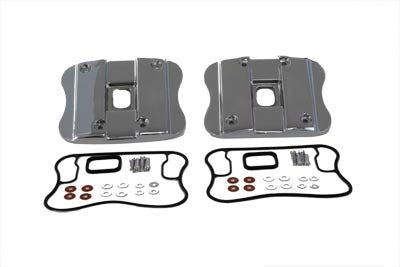Chrome Top Rocker Box Cover - V-Twin Mfg.