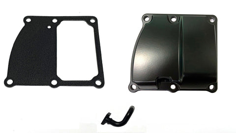 M8 Transmission Top Cover Kit Black - V-Twin Mfg.