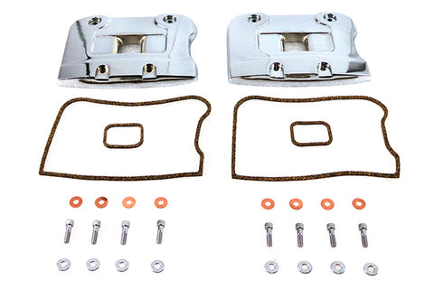 Top Rocker Box Cover Set Chrome - V-Twin Mfg.