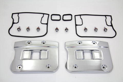 Top Rocker Box Cover Set Chrome - V-Twin Mfg.