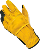BILTWELL Borrego Gloves - Gold/Black - Medium 1506-0701-303