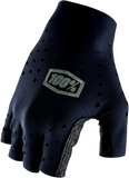 100% Sling Short Finger Gloves - Black - Large 10021-00002