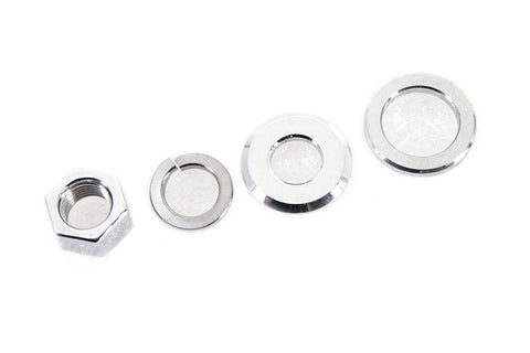 Zinc Rear Axle Nut Kit - V-Twin Mfg.