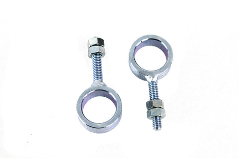 Rear Axle Adjuster Set Zinc - V-Twin Mfg.