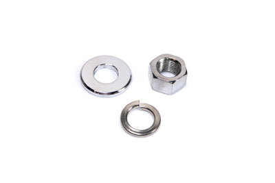 Chrome Front Axle Nut and Washer Kit - V-Twin Mfg.