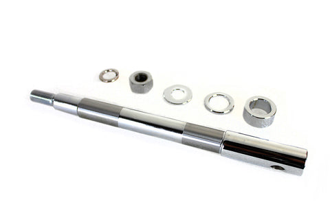 Chrome Rear Axle adjuster and Nut Kit - V-Twin Mfg.