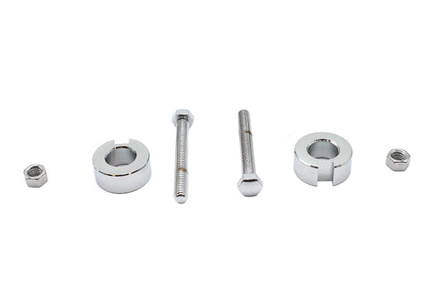 Chrome Rear Axle Adjuster Kit - V-Twin Mfg.