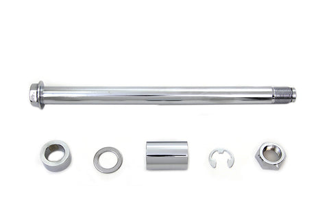Chrome Rear Axle Kit - V-Twin Mfg.