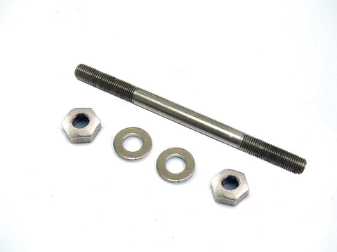 3/8 inch-20 Zinc Front Axle - V-Twin Mfg.
