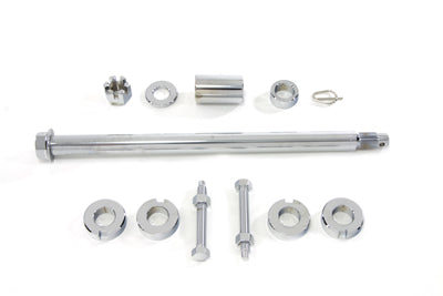 Chrome Rear Axle Kit - V-Twin Mfg.