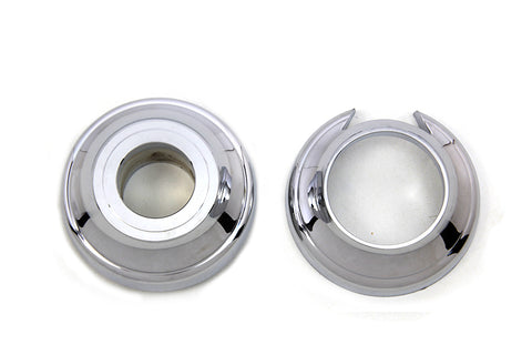 Front Axle Spacer Set Chrome - V-Twin Mfg.