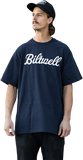 BILTWELL Script T-Shirt - Navy - Small 8101-052-002
