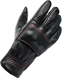 BILTWELL Borrego Gloves - Redline - Small 1506-0108-302