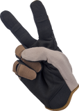 BILTWELL Moto Gloves - Coyote/Black - XS 1501-1301-001