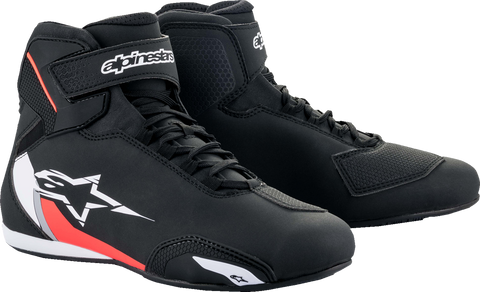 ALPINESTARS Sektor Shoes - Black/White/Red - US 11 2515518123111