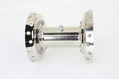 WR Front Spool Hub Nickel Plated - V-Twin Mfg.