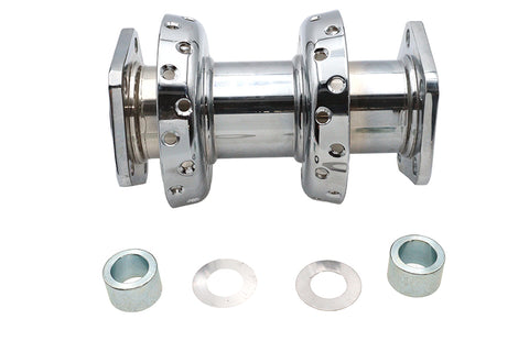 40 Spoke Extra Wide Offset Dual Flange Rear Hub Chrome - V-Twin Mfg.