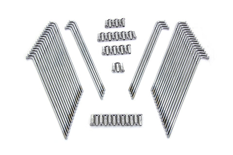 Chrome 19 inch Spoke Set - V-Twin Mfg.