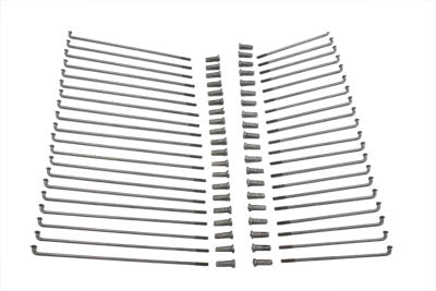 Stainless Steel 18 inch Spoke Set - V-Twin Mfg.