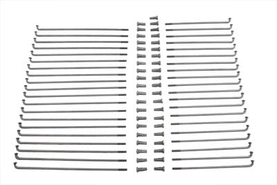 Stainless Steel 18 inch Spoke Set - V-Twin Mfg.