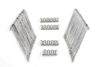 Cadmium Plated 18 inch Spoke Set - V-Twin Mfg.
