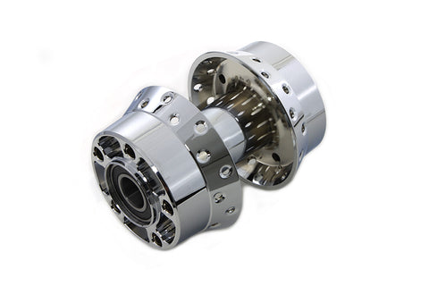 Chrome Rear Wheel Hub 25mm Bearing - V-Twin Mfg.