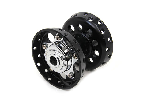 Black Timken Bearing Wheel Hub Star Type - V-Twin Mfg.