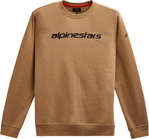 ALPINESTARS Linear Crew Fleece - Sand/Black - 2XL 12125132423102X