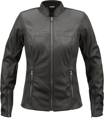 ICON Women's Tuscadero2™ Jacket - Black - US XS 2822-1426