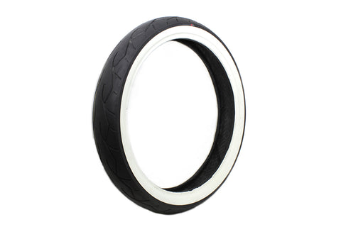 Vee Rubber 120/70H X 21 inch Whitewall Tire - V-Twin Mfg.