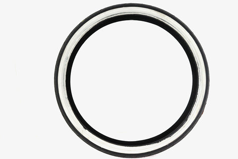 Vee Rubber 130/50 X 23 inch Whitewall Tire - V-Twin Mfg.