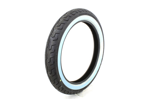 Dunlop D401 100/90H X 19 inch Front Wide Whitewall Tire - V-Twin Mfg.