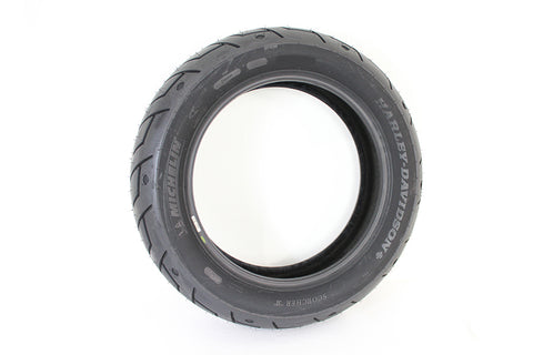 Front Michelin Scorcher II 120/70ZR18 Blackwall Tire - V-Twin Mfg.