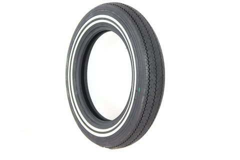 VeeMoto 500-16 Double White Stripe Tire - V-Twin Mfg.