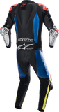 ALPINESTARS GP Tech Suit v4 - Black/Blue/Yellow Fluorescent - US 40 / EU 50 3156822-1075-50