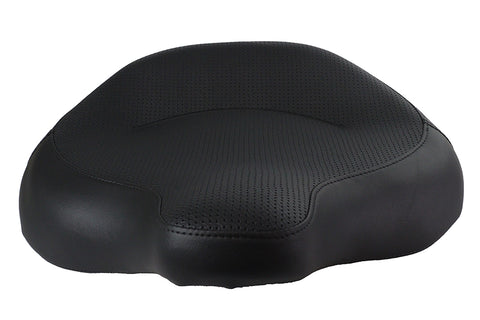 OE Police Solo Seat Black Vinyl - V-Twin Mfg.