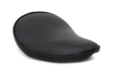 Black Smooth Solo Seat Small - V-Twin Mfg.