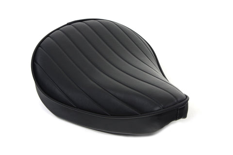 Black Tuck and Roll Solo Seat Small - V-Twin Mfg.