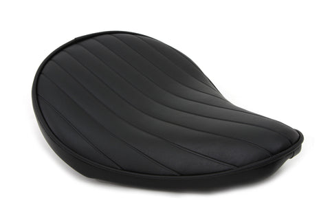 Black Tuck and Roll Solo Seat Small - V-Twin Mfg.
